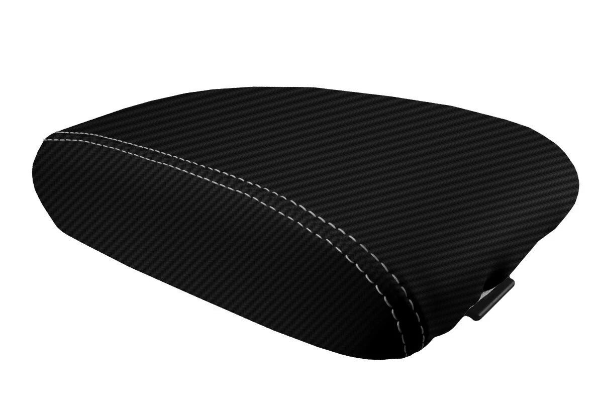 Carbon Fiber Console Lid Armrest Cover for Toyota Camry (2002–2006)