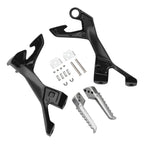 3 x Footpegs Footrests Bracket for Kawasaki Ninja 400 (2018-2024)