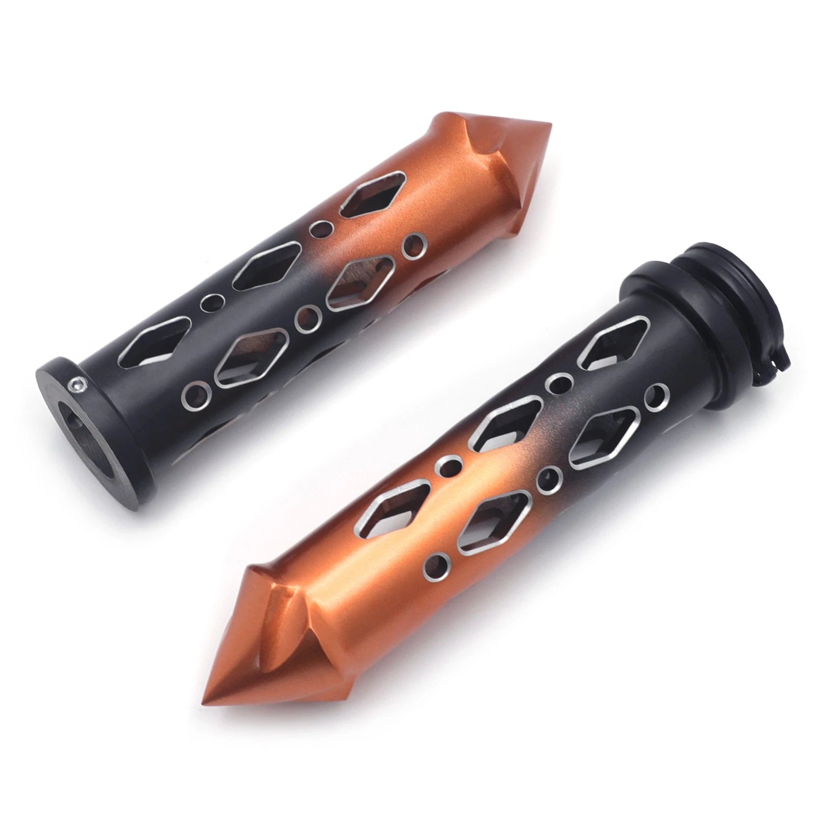Spike Hand Grips for Harley Cruiser Motorcycle (7/8" Inch, 22mm)