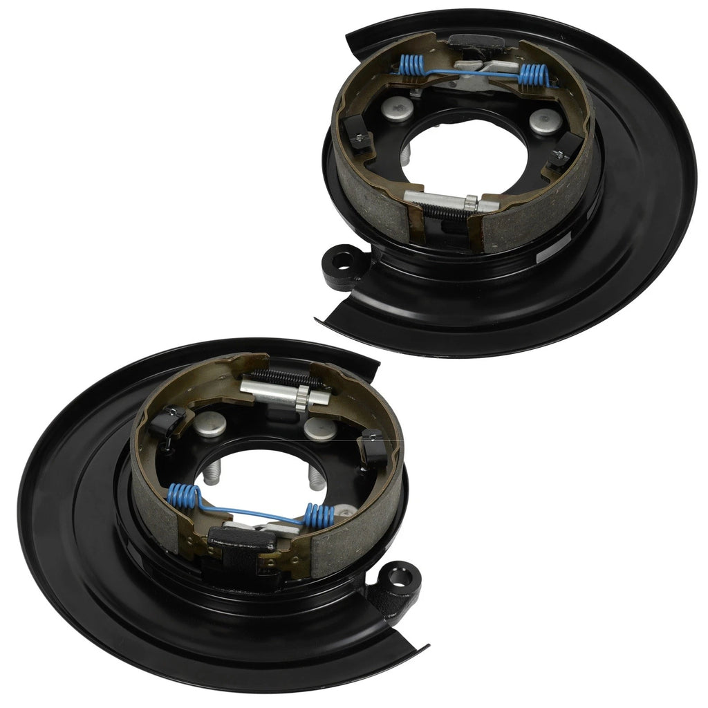 Set of 2 Rear Brake Backing Plates for Ford F-350 (2005–2012) 926-272 926-273