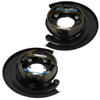 Set of 2 Rear Brake Backing Plates for Ford F-350 (2005–2012) 926-272 926-273