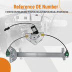 Electric Rear Right Window Regulator & Motor for Dodge Durango Dakota (1998-2003)