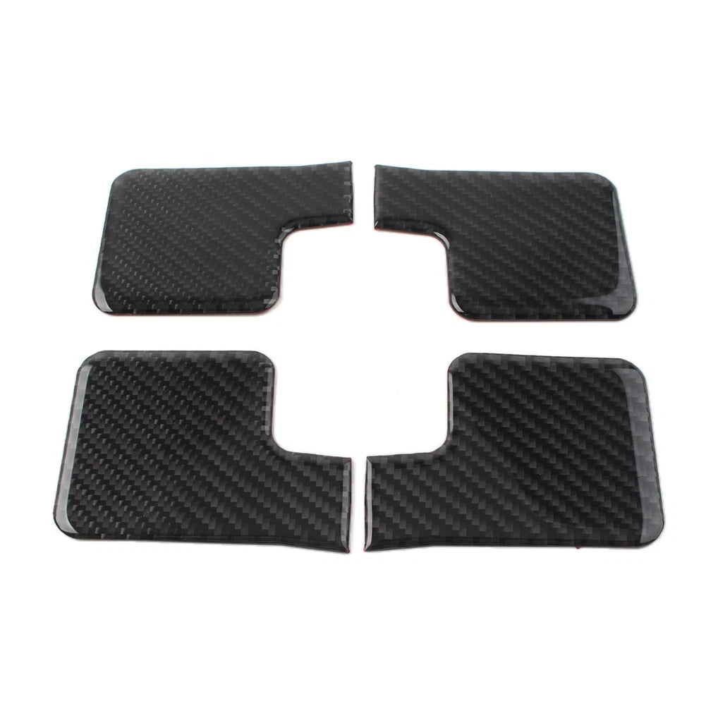 Set of 4 Interior Door Handle Bowl Cover Trim for Jeep Wrangler JK (2011–2017)
