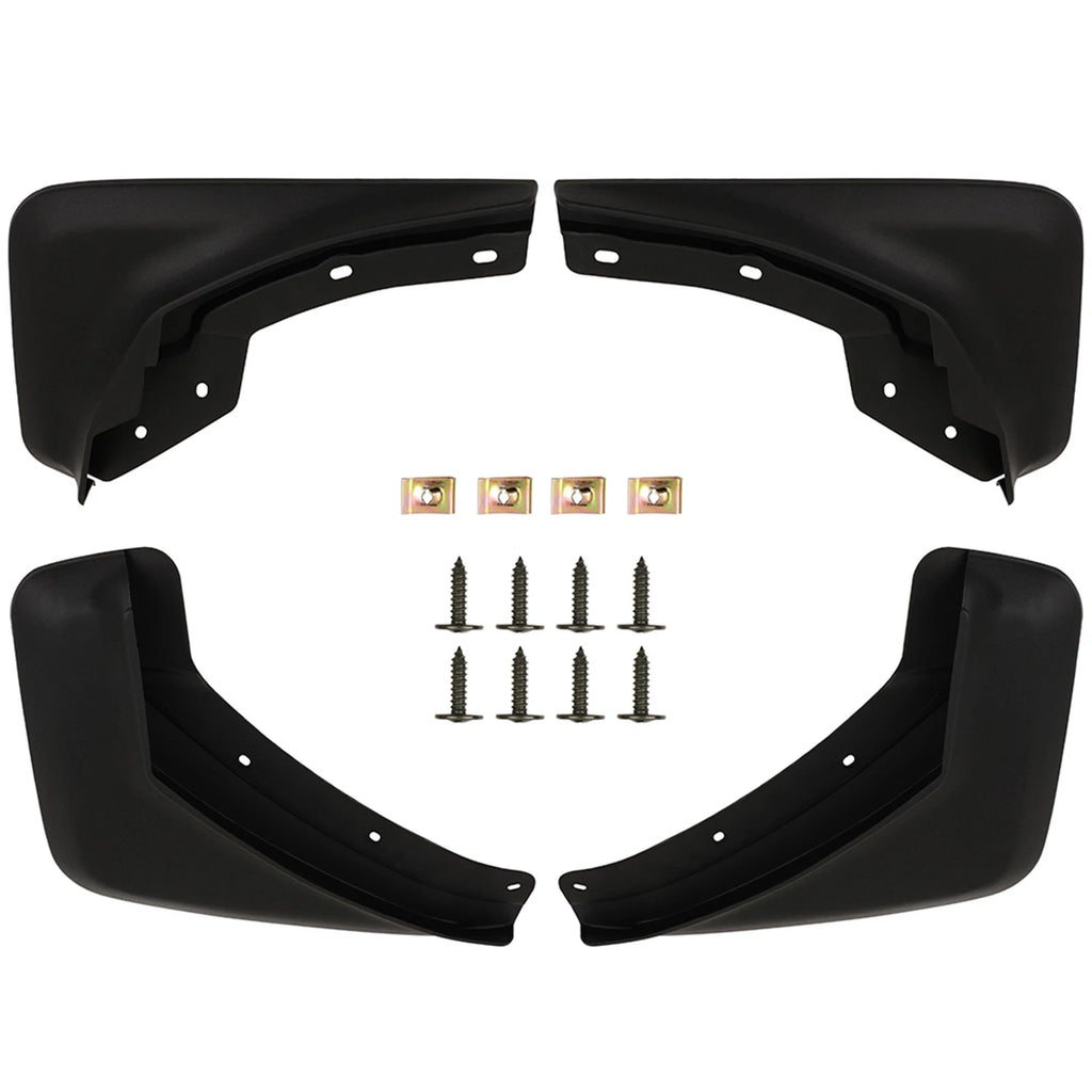 Splash Guards for Volvo XC40 (2017–2021) Mud Guards Fender Black with Screws