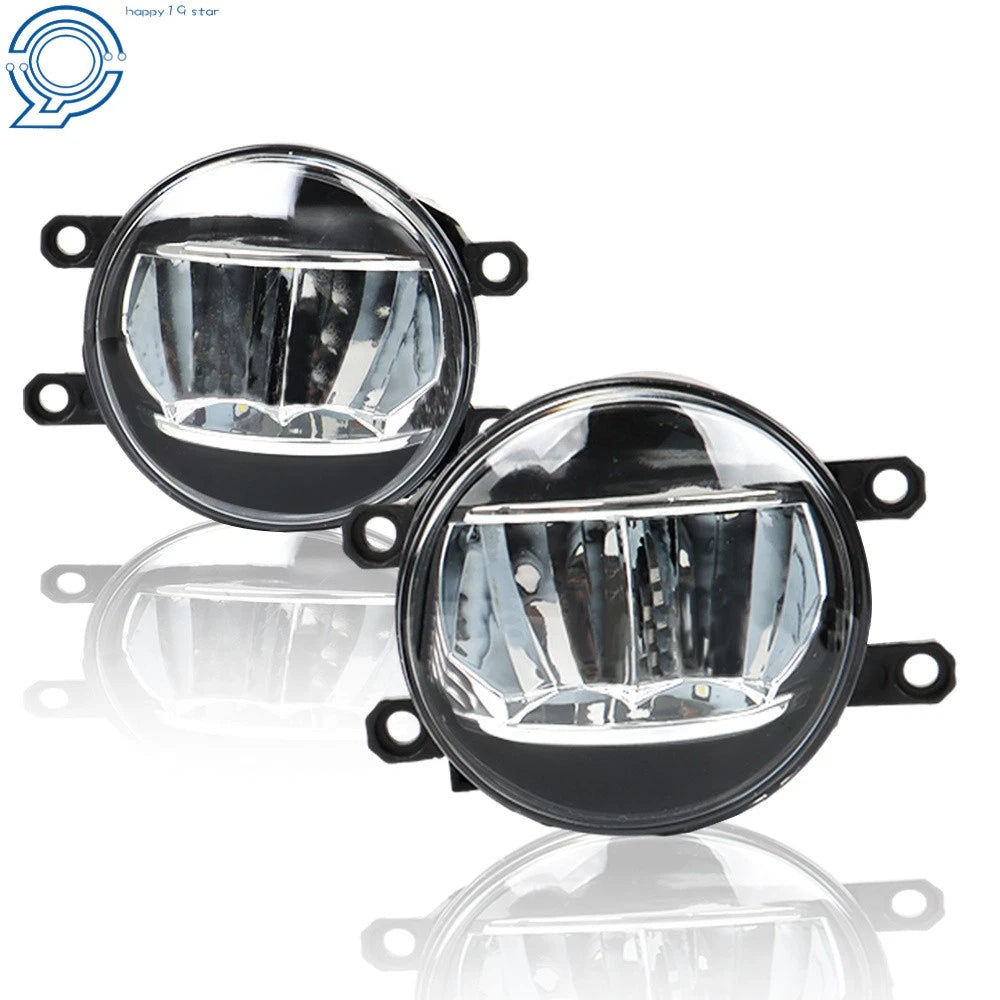 Fog Light Assembly for Toyota Sienna (2018-2020) LED DRL with Switch and Wiring