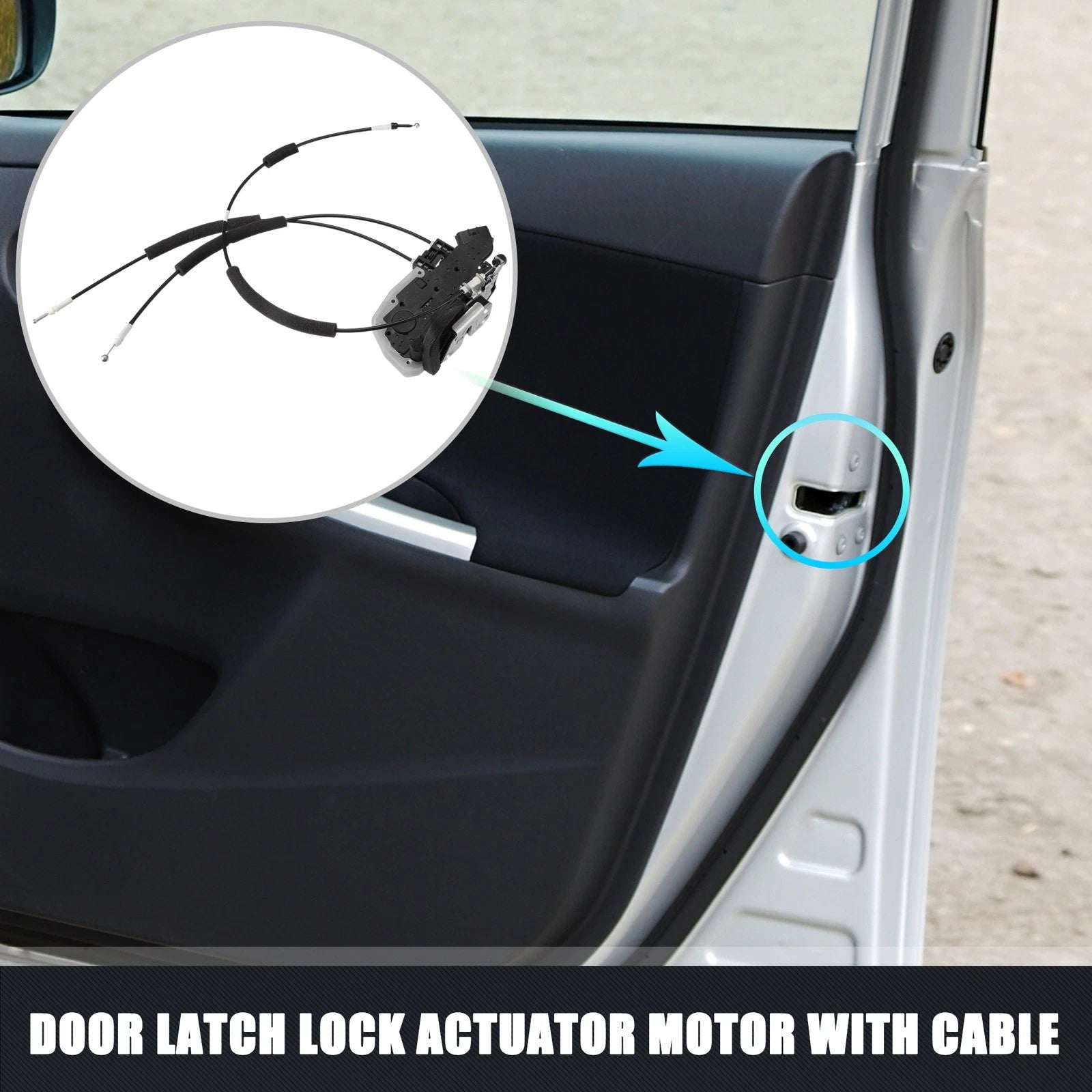 Rear Right Door Latch Lock Actuator Motor for Nissan Sentra (No. 82500ET200)