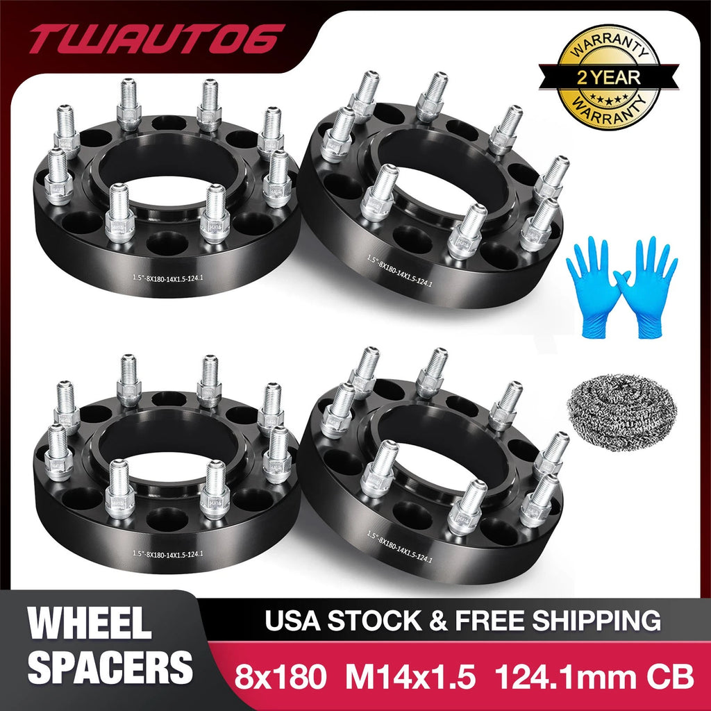 1.5" Hub Centric Wheel Spacers for Chevy Silverado 3500 (2011–2018)