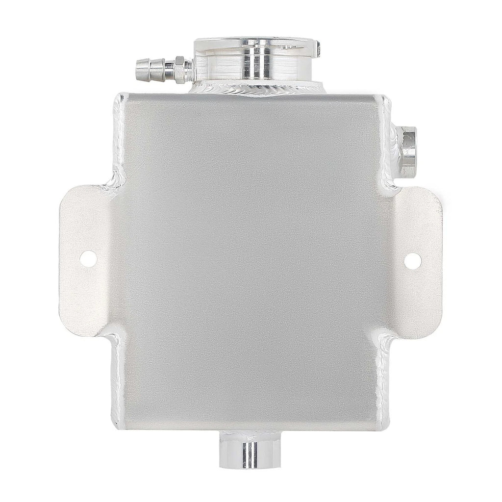 1.25 QT Aluminum Radiator Coolant Overflow Tank for Universal Fit