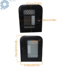 Passenger Side Door with Screen for RV (26" x 32")