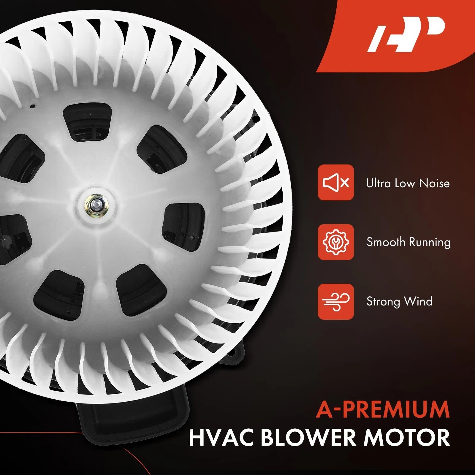 HVAC Blower Motor with Wheel & Resistor Kit for Benz W251 R320 (2007)