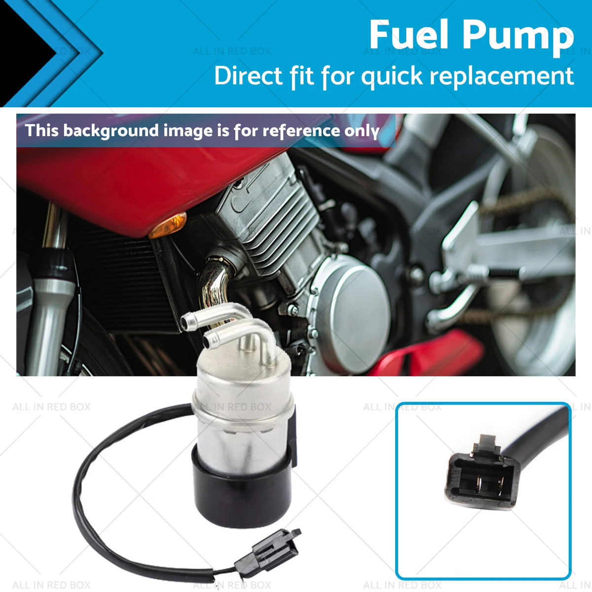 8mm Intank Fuel Pump for Honda VFR700 Interceptor (1986) 16710-ML7-005