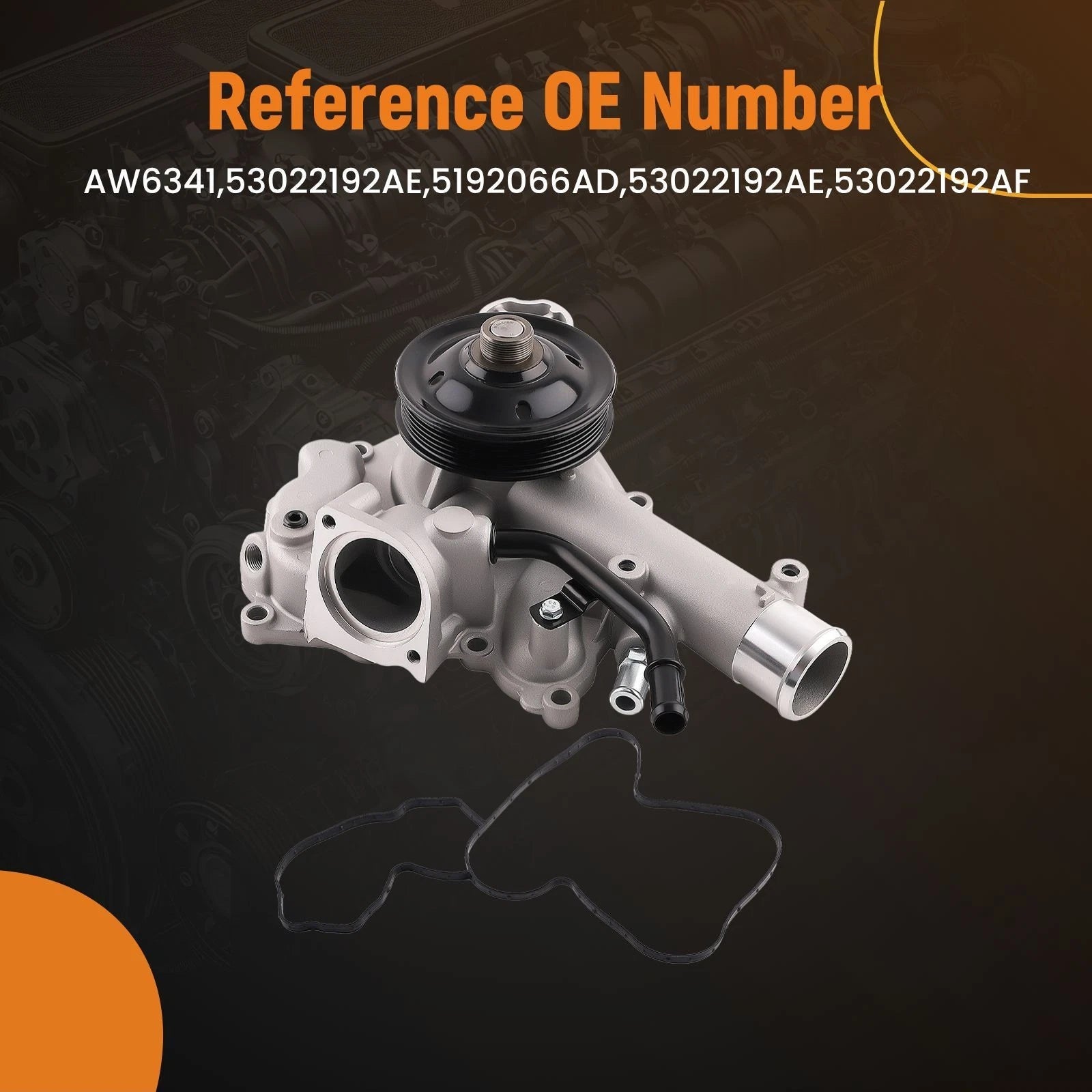 Water Pump for Chrysler Aspen (2007-2009)