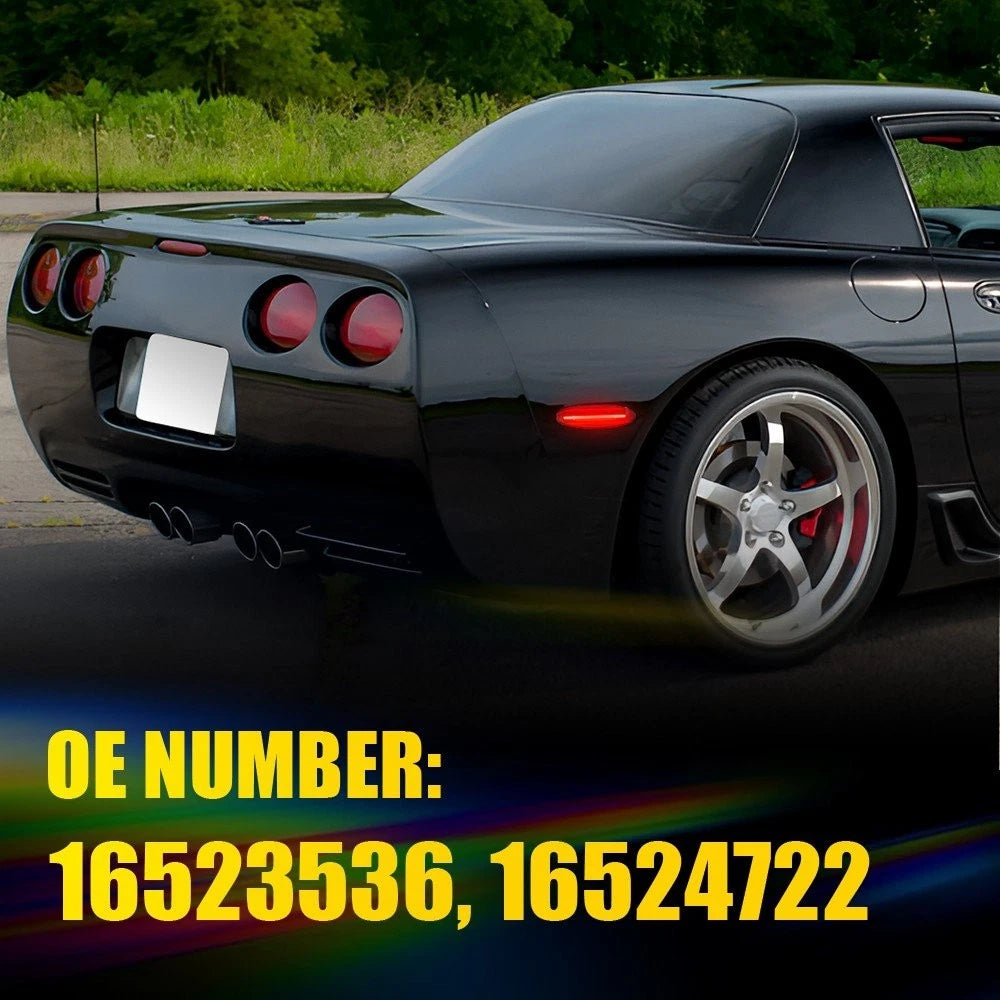 LED Rear Fender Side Marker Lights for Chevrolet Corvette C5 (1997–2004)