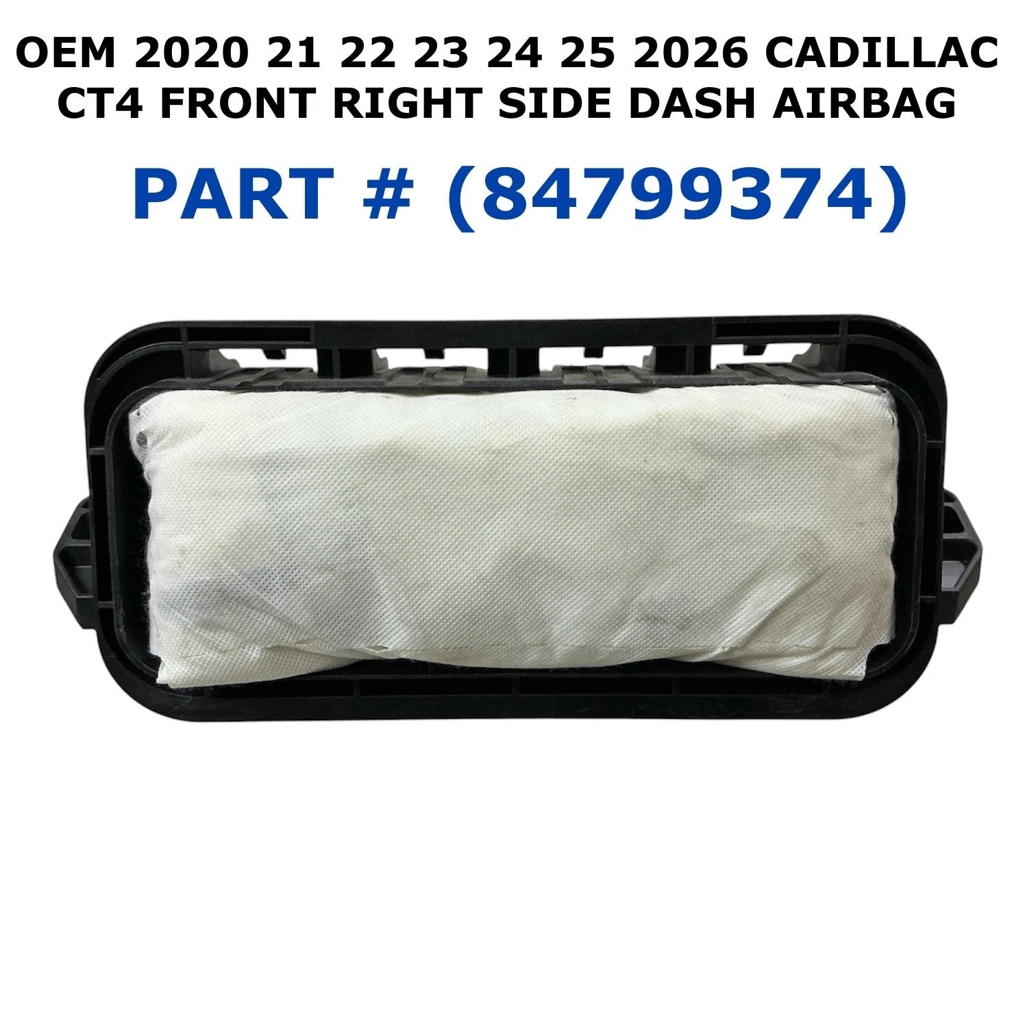 Front Right Side Dash Airbag for Cadillac CT4 (2020–2026) 84799374