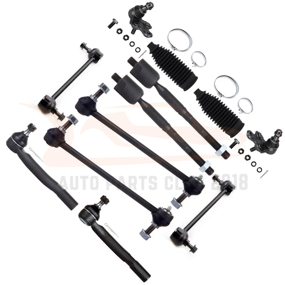 12Pcs Lower Ball Joints Tie Rod for Lexus ES330 Toyota Camry Solara (2004–2006)