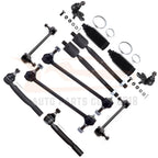12Pcs Lower Ball Joints Tie Rod for Lexus ES330 Toyota Camry Solara (2004–2006)