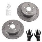 Rear Disc Brake Rotors Set for Lexus ES350 (2007–2012) Toyota Avalon (2008–2012)