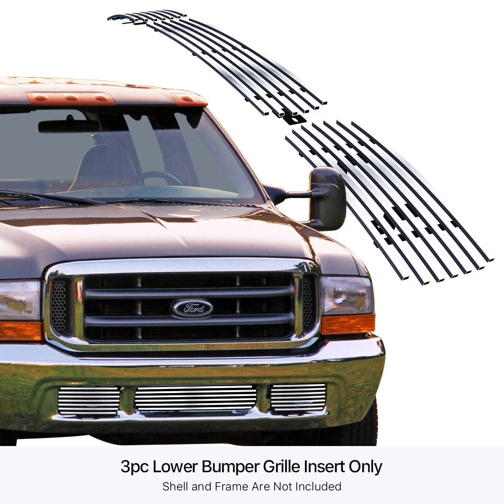 Chrome Billet Grille Insert for Ford Excursion F-350 F-450 F-550 (2000–2004)