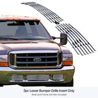 Chrome Billet Grille Insert for Ford Excursion F-350 F-450 F-550 (2000–2004)