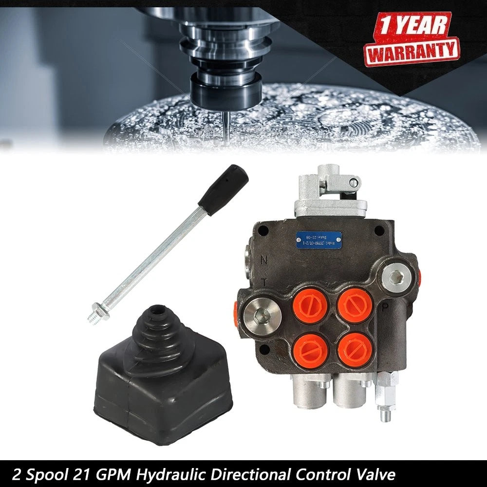 2X Hydraulic Directional Control Valve for Tractor Loader (w/Joystick)