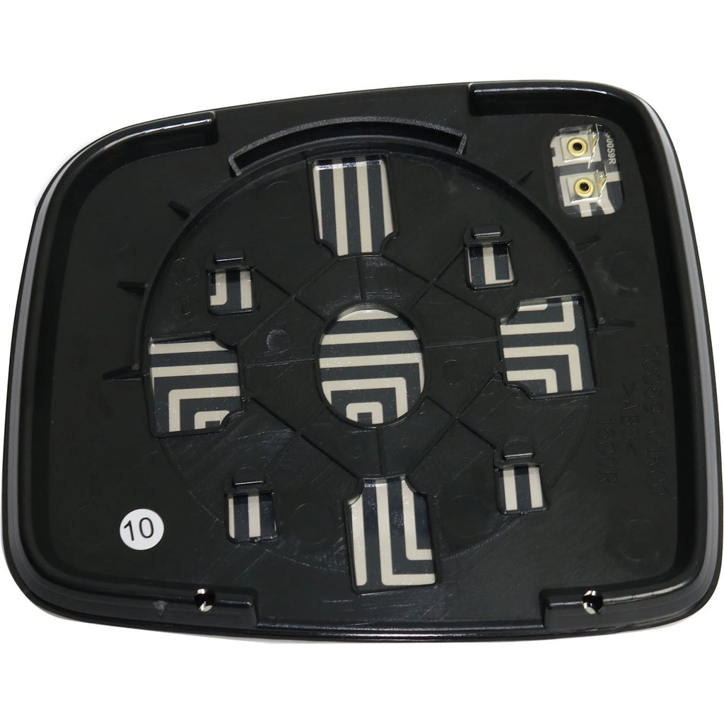 Heated Passenger Side Mirror Glass for Jeep Liberty (2002–2007)