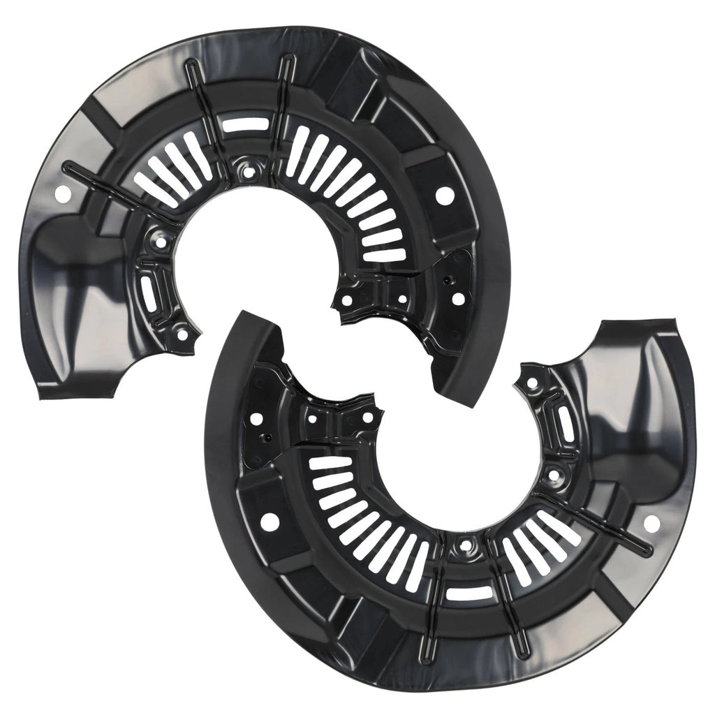 Front Brake Rotor Backing Plate Set for Toyota Sienna (2011–2015)