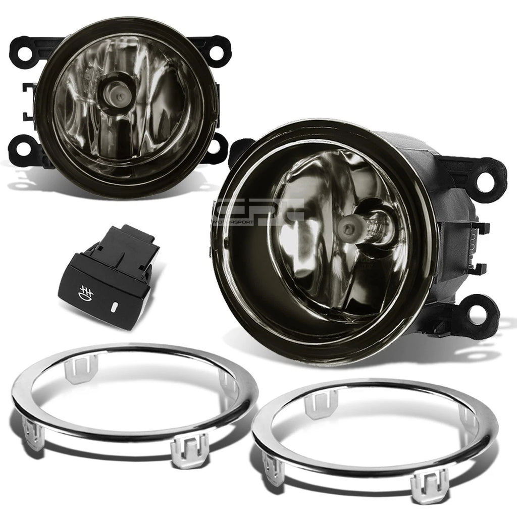 Fog Light Lamp + Switch for Honda Pilot (2012–2015) YF3/YF4 Smoked Lens
