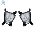 Set of 2 Front Chrome Fog Lights for Kia Sorento (2016-2018)