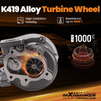 GT2860 GT2871 T25 Turbo Universal Billet Compressor Wheel Turbocharger