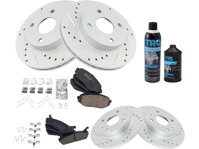 Brake Pad and Rotor Kit for Mazda Miata (1990–1993) CM695WB