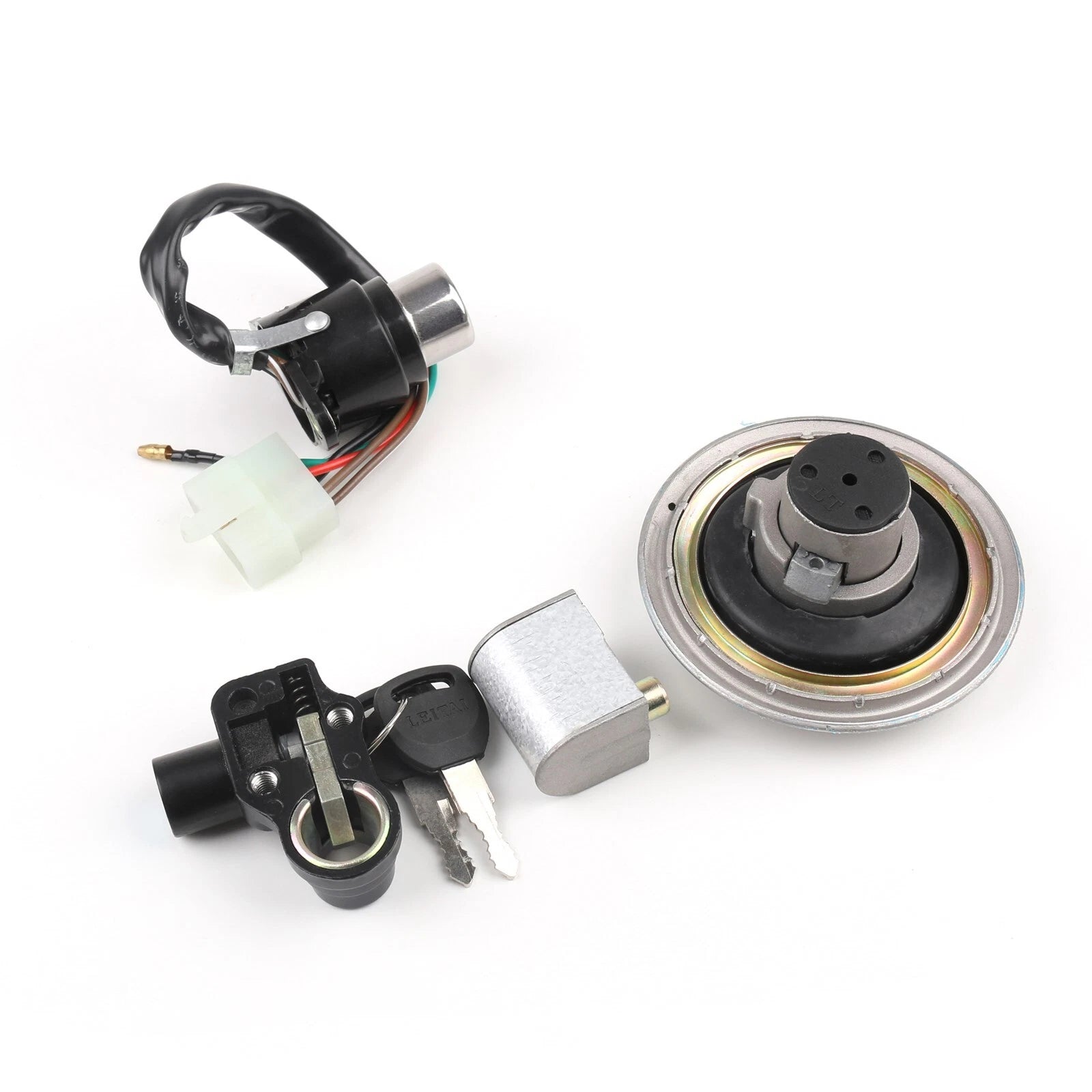 Ignition Switch Lock & Fuel Gas Cap Key Set for Honda CBT125 (2010–2015)