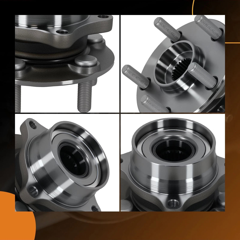 Front Wheel Hub & Bearing for Toyota Prius (2004–2009) WA513265 5-Bolt