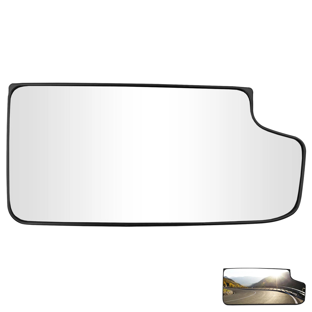 Passenger Right Side Lower Mirror Glass for Chevy Silverado GMC (2014–2017)