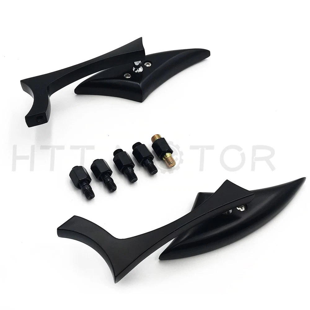 Motorcycle Mirrors for Harley Dyna Softail Sportster Touring (8mm 10mm)