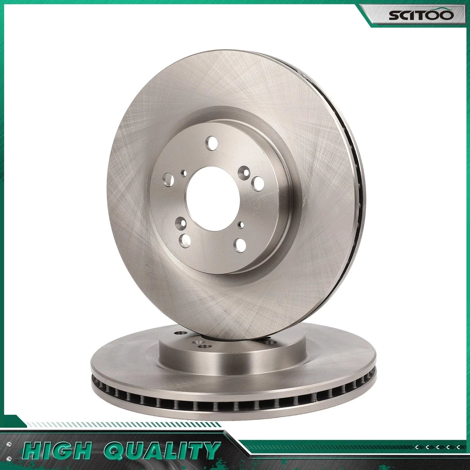 Front Brake Rotors for Acura TL (2009–2014) Vented