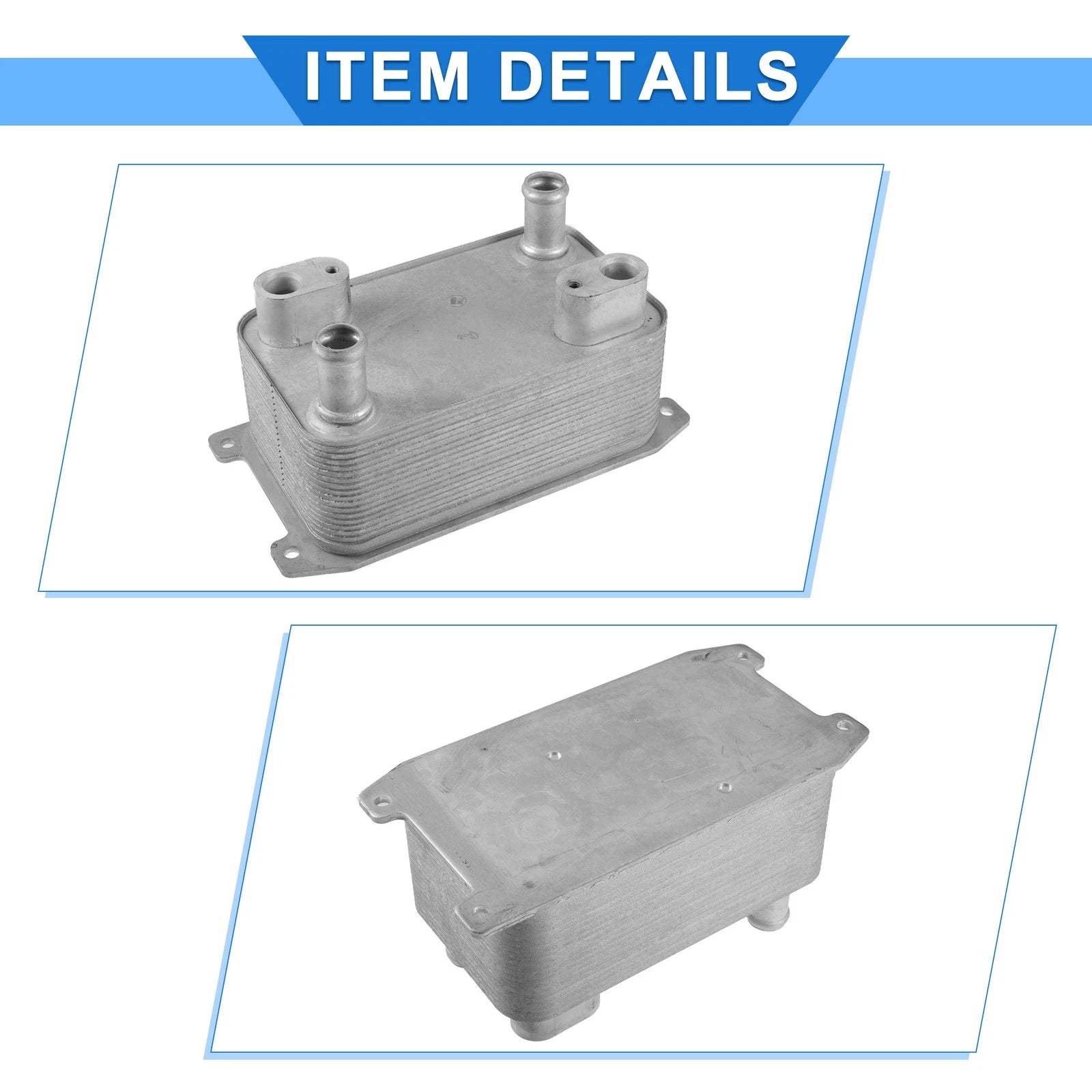 Engine Oil Cooler for Volkswagen Passat, Audi A8 S8 (No. 4E0317021E)