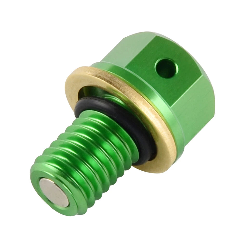 Magnetic Oil Drain Plug M10X1.5 for Kawasaki KX65 KX85 KX100 KX125 KX250 KX500 KX250F KX450F