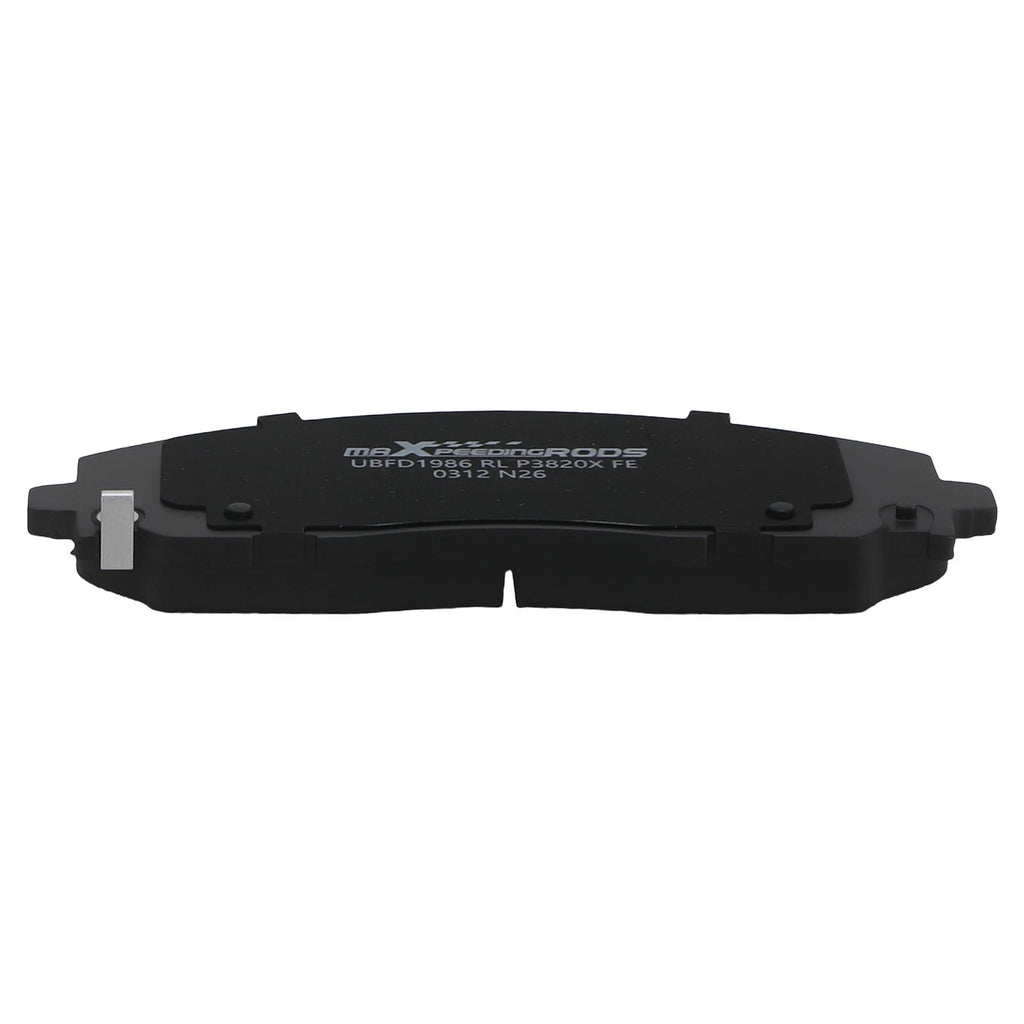 Front Disc Brake Pads Set for Dodge Grand Caravan/Journey (2012–2020) w/Hardware