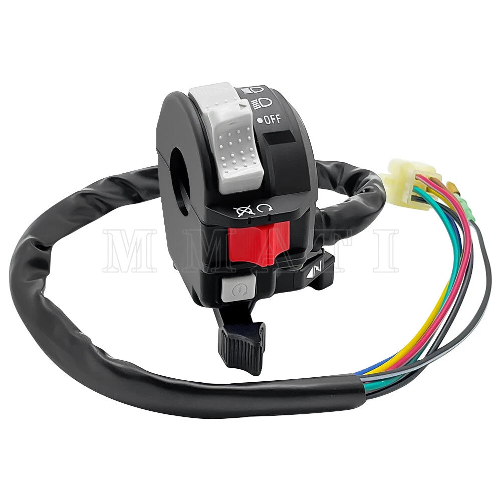 Left Handlebar Control Switch Headlight for Yamaha Kodiak 400 YFM400 (2000–2001)
