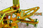 Gold Adjustable Rearset Footpeg for Kawasaki Ninja ZX10R (2008-2010)