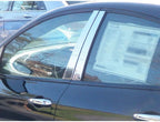 4pc. Luxury FX Stainless Steel Pillar Post Trim for 2013-2016 Dodge Dart 4DR