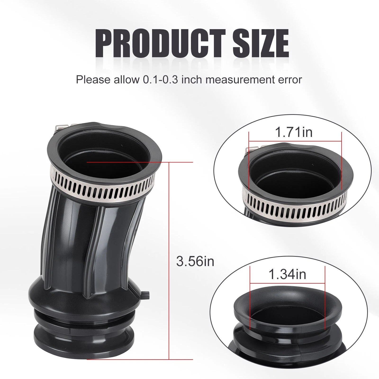 Air Box Cleaner Boot Joint Duct for Yamaha TW200 Trailway (1987-2000)