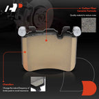 Set of 4 Front Ceramic Brake Pads for BMW X5 X6 (2010–2013)
