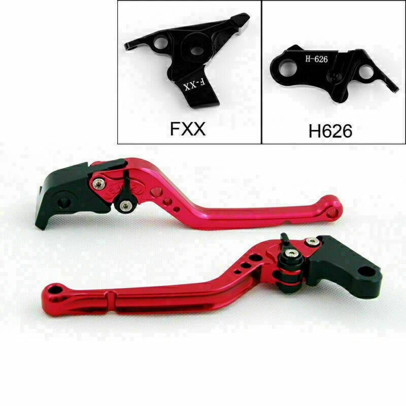 Long Brake Clutch Levers for Honda X-11 (1999–2002) Red T9