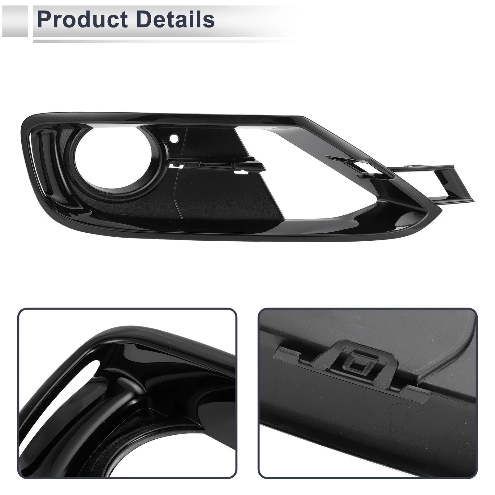 1pc Right Front Fog Light Grill for BMW F30 F31 (2011–2018) No. 51117300740