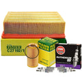 Ignition Tune-Up Kit with Mann Filters & NGK Spark Plugs for Audi A4Q (2000–2006)