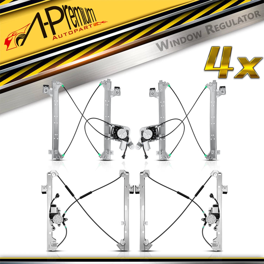 Power Window Regulator with Motor for Cadillac Chevrolet 