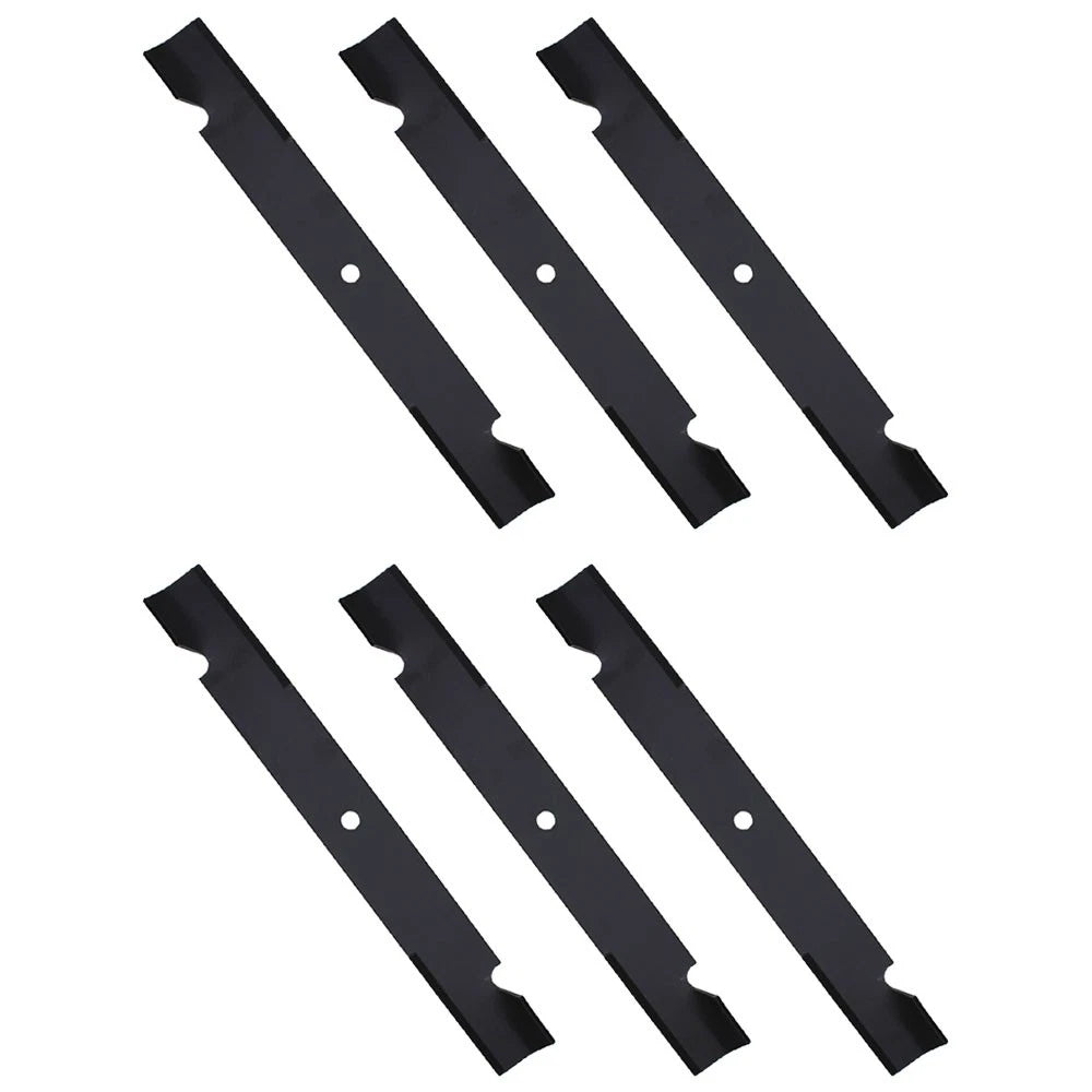 Set of 6 Heavy Duty 21" Lawn Mower Blades for Bad Boy Zero-Turn (Fits Models)