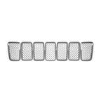 7pc Grille Overlay Chrome Replacement for Jeep Cherokee (2019–2021)