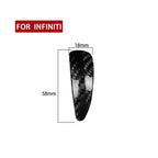 Gear Shift Knob Cover for Infiniti G35 G37 G25 Q40 FX35 FX37 FX50 QX70 QX56 EX35 (2003-2013)